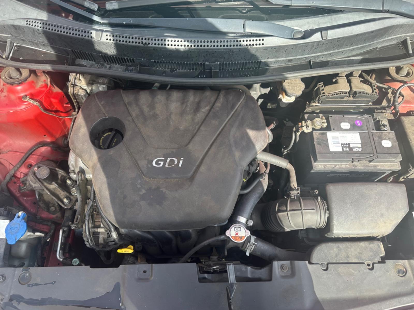 2015 Red /Gray Hyundai Accent GLS Sedan 4D (KMHCT4AE2FU) with an 4-Cyl, 1.6L engine, Auto, 6-Spd w/Overdrive transmission, located at 30 S. Berkeley Avenue, Pasadena, CA, 91107, (626) 248-7567, 34.145447, -118.109398 - Photo #23